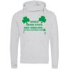 Cross neck hoodie Thumbnail