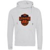 Cross neck hoodie Thumbnail