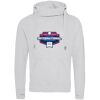 Cross neck hoodie Thumbnail