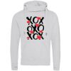 Cross neck hoodie Thumbnail
