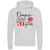 Cross neck hoodie Thumbnail