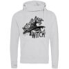 Cross neck hoodie Thumbnail