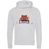 Cross neck hoodie Thumbnail