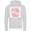 Cross neck hoodie Thumbnail
