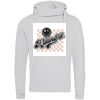 Cross neck hoodie Thumbnail
