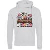 Cross neck hoodie Thumbnail