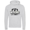 Cross neck hoodie Thumbnail