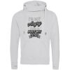 Cross neck hoodie Thumbnail