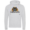 Cross neck hoodie Thumbnail