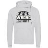 Cross neck hoodie Thumbnail