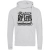 Cross neck hoodie Thumbnail