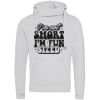 Cross neck hoodie Thumbnail