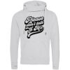 Cross neck hoodie Thumbnail