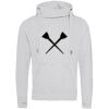 Cross neck hoodie Thumbnail