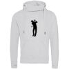 Cross neck hoodie Thumbnail
