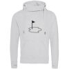 Cross neck hoodie Thumbnail