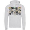 Cross neck hoodie Thumbnail