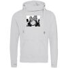 Cross neck hoodie Thumbnail