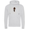 Cross neck hoodie Thumbnail