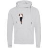 Cross neck hoodie Thumbnail