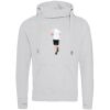 Cross neck hoodie Thumbnail