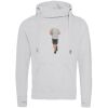Cross neck hoodie Thumbnail