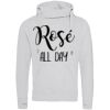 Cross neck hoodie Thumbnail