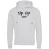 Cross neck hoodie Thumbnail