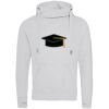 Cross neck hoodie Thumbnail