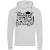Cross neck hoodie Thumbnail