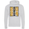 Cross neck hoodie Thumbnail