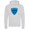 Cross neck hoodie Thumbnail