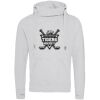 Cross neck hoodie Thumbnail