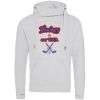 Cross neck hoodie Thumbnail