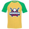 Short sleeve baseball tee Thumbnail
