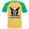 Short sleeve baseball tee Thumbnail