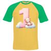 Short sleeve baseball tee Thumbnail