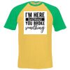 Short sleeve baseball tee Thumbnail