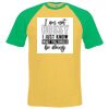 Short sleeve baseball tee Thumbnail