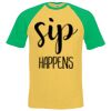 Short sleeve baseball tee Thumbnail
